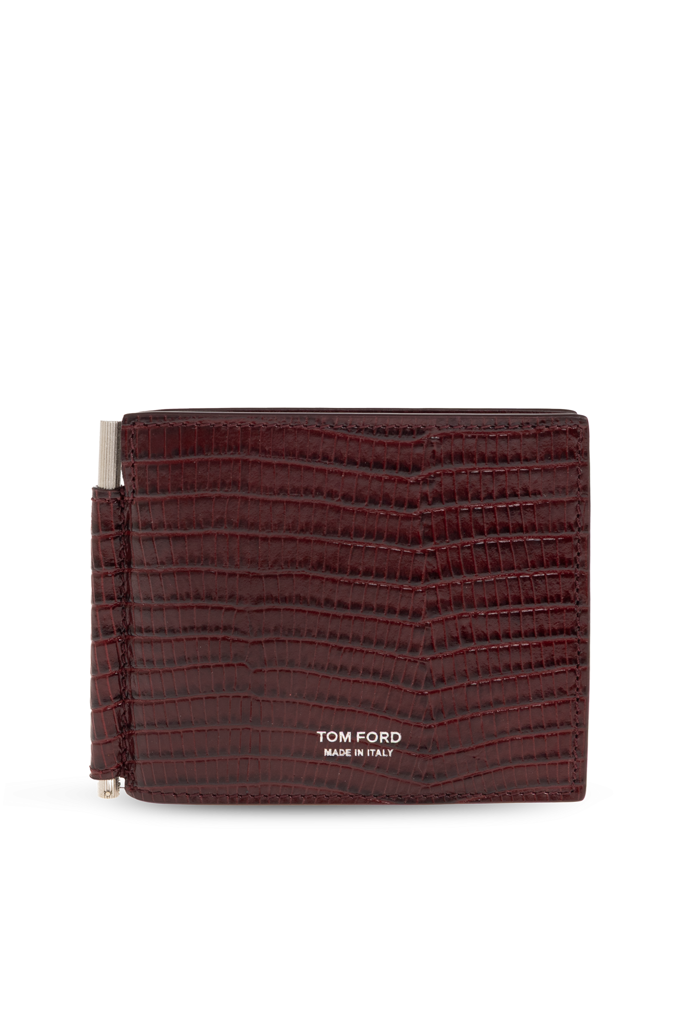 Tom Ford Leather wallet with money clip | Men's | Vitkac